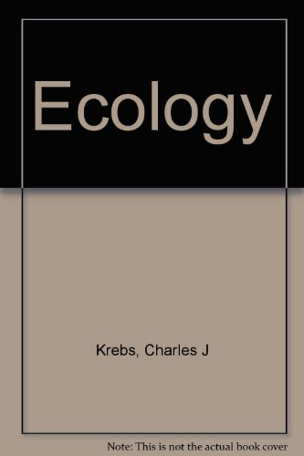 Ecology (9780536724199) by Krebs, Charles J