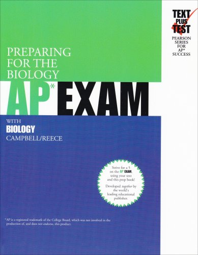 Stock image for Preparing For The Biology AP EXAM: With Biology (Text plus Test Pearson Series for AP Success) for sale by SecondSale