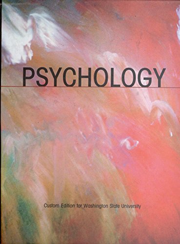 Stock image for PSYCHOLOGY, A Custom Edition for Washington State University for sale by Bailey's Bibliomania
