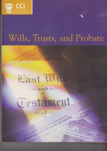 Stock image for Wills, Trusts, and Probate" for sale by Hawking Books