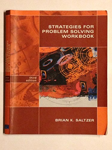 Stock image for Strategies For Problem Solving Workbook for sale by BookHolders