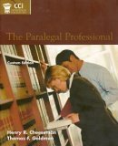 Imagen de archivo de The Paralegal Professional a la venta por Better World Books