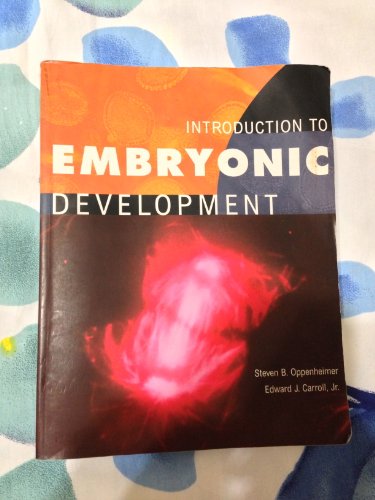 9780536754608: Introduction to Embryonic Development