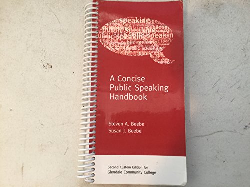 Stock image for A Concise Public Speaking Handbook for sale by Bookmans