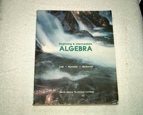 9780536805003: Beginning&Intermediate Algebra