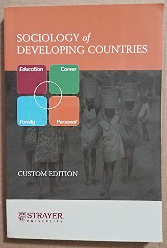 9780536814197: Sociology of Developing Countries