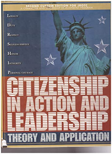 Stock image for Citizenship in Action and Leadership: Theory and Application for sale by Allied Book Company Inc.