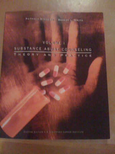 Stock image for Substance Abuse Counseling, Theory and Practice, Vol. 1 for sale by HPB-Red