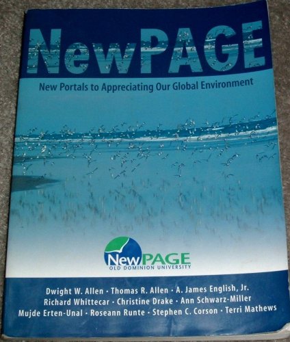 9780536851994: NewPage: New Portals to Appreciating Our Global Environment