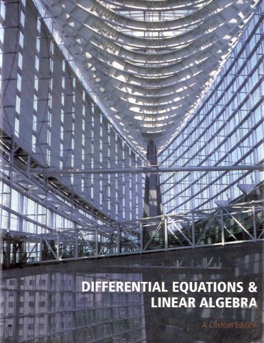 Imagen de archivo de Differential Equations & Linear Algebra (Custom Edition) a la venta por SecondSale