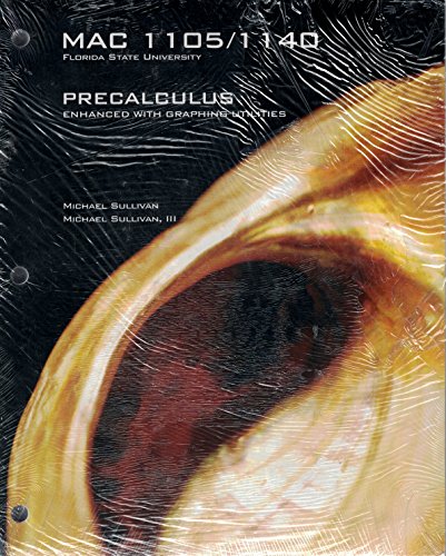 Beispielbild fr Precalculus Enhanced With Graphing Utilities (Mac 1105/1140) Custom for Florida State University zum Verkauf von Patrico Books