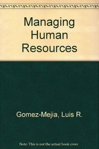 9780536866998: Managing Human Resources