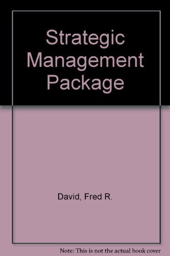 9780536867315: Strategic Management Package
