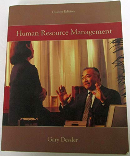 Imagen de archivo de Human Resource Management a la venta por HPB-Red