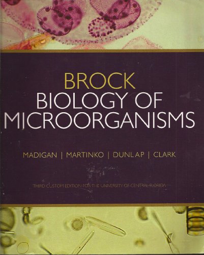 Imagen de archivo de Brock Biology of Microorganisms (2009 3rd Custom Ed. University of Central Florida) (PB) a la venta por ThriftBooks-Atlanta