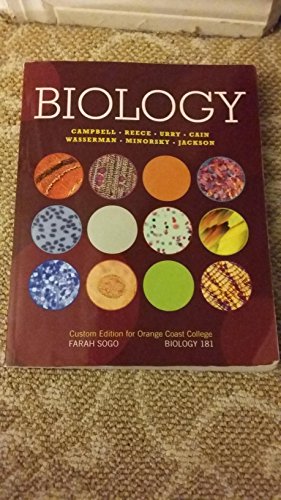 Stock image for Biology (Custom Edition for Orange Coast College) for sale by HPB-Red