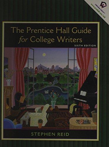 College Writing (9780536904843) by Reid, Stephen