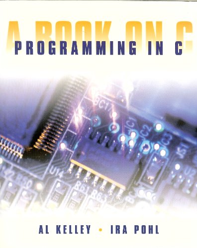 Beispielbild fr A Book On C Programming In C zum Verkauf von HPB-Red