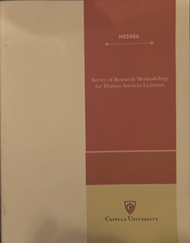 9780536912015: Hs5006: Survey of Research Methods
