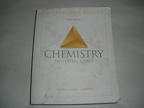 9780536919212: Chemistry the Central Science International Edition 10th Edition ISBN# 0131972707