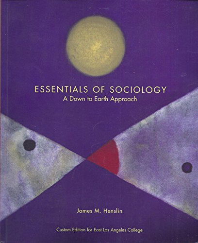 Beispielbild fr 6th edition Essentials of Sociology: A Down-To-Earth Approach zum Verkauf von HPB-Red