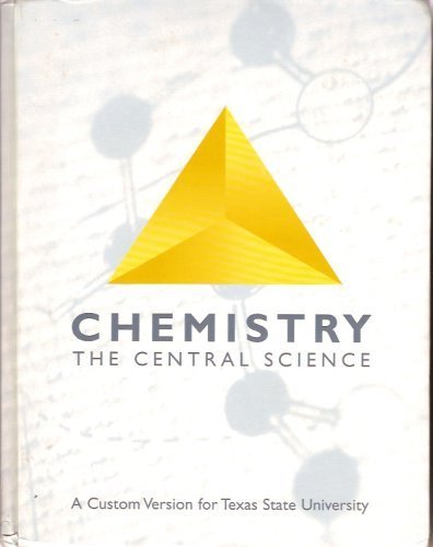 Beispielbild fr Chemistry the Central Science a Custom Version (For Texas State University) zum Verkauf von HPB-Red