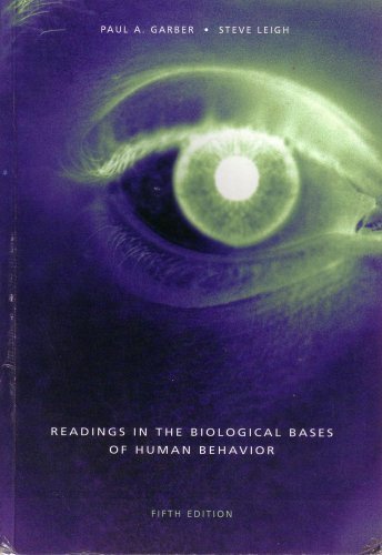Stock image for Readings in the Biological Bases of Human Behavior for sale by HPB-Red
