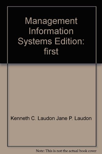 9780536956545: Management Information Systems