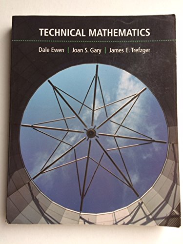 Imagen de archivo de Technical Mathematics a la venta por Wonder Book