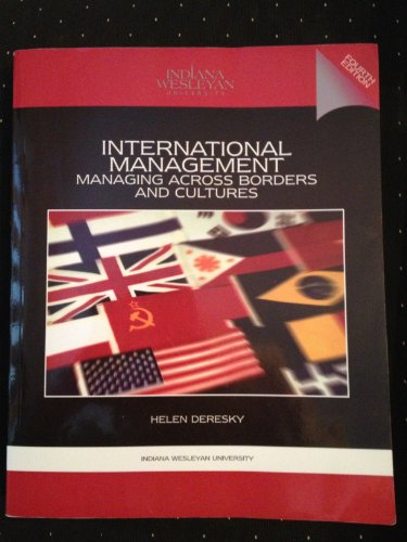 Imagen de archivo de International Management Managing Across Borders and Cultures a la venta por HPB-Red