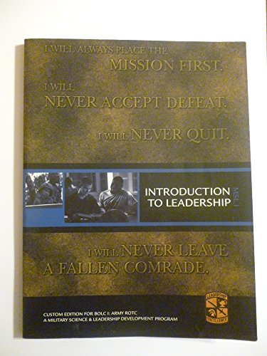 Imagen de archivo de Introduction to Leadership: MSL 1 a la venta por Better World Books