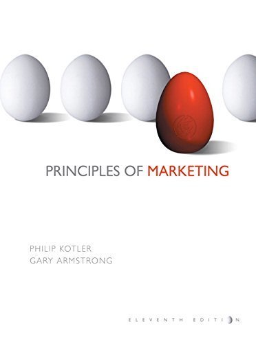 9780536984548: Principles of Marketing (For the Students of Indiana University Bloomington, Taken from Principles of Marketing, 11th Edition by Kotler and Armsstrong)