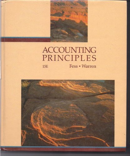 Beispielbild fr Accounting Principles/A30 zum Verkauf von Wonder Book