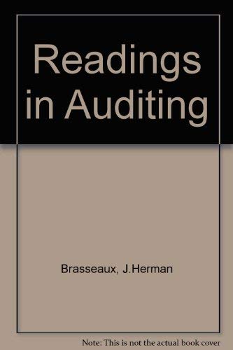 Stock image for Readings in Auditing for sale by Better World Books