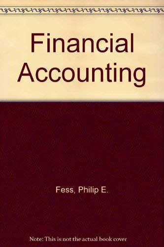 Financial Accounting Textbook (9780538012522) by [???]