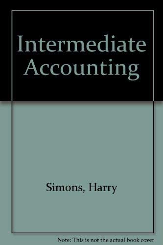 Beispielbild fr Intermediate accounting: Comprehensive volume zum Verkauf von Wonder Book