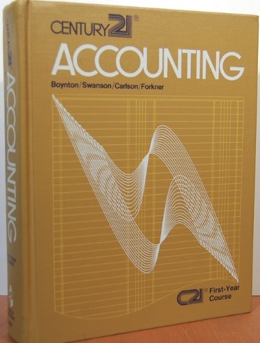 Beispielbild fr Century 21 Accounting : First-Year Course zum Verkauf von Better World Books