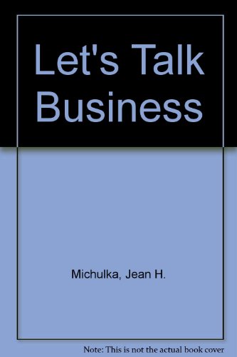 Imagen de archivo de Let's Talk Business a la venta por The Yard Sale Store