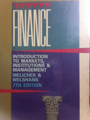 Beispielbild fr Finance: An Introduction to Markets, Institutions and Management zum Verkauf von medimops