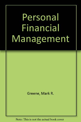 Stock image for Personal Financial Management for sale by Better World Books