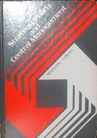 Imagen de archivo de Strategy, policy, and central management a la venta por HPB-Red