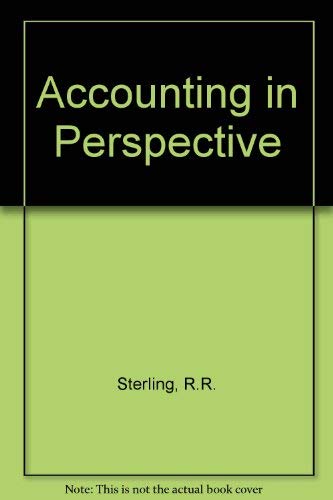 9780538076807: Accounting in Perspective