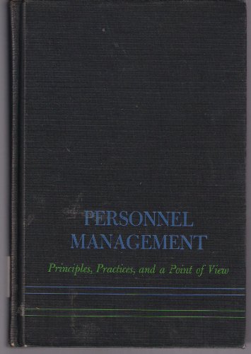 Imagen de archivo de Personnel Management a la venta por Top Notch Books