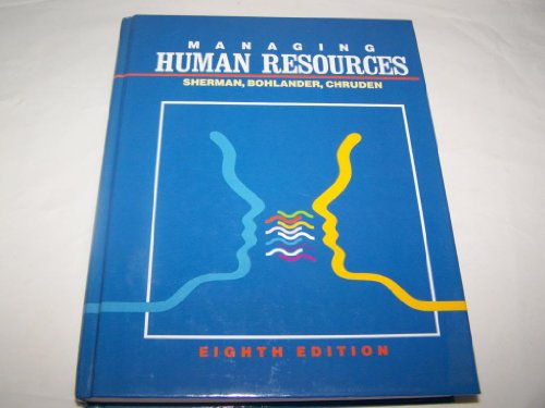 Stock image for Managing Human Resources (GC-Principles of Management) for sale by London Bridge Books