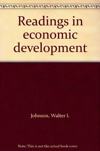 9780538080705: Readings in Economic Development