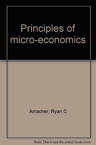 Beispielbild fr Principles of micro-economics zum Verkauf von HPB-Red