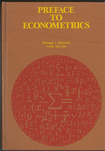 9780538082204: Preface to econometrics;: An introduction to quantitative methods in economics