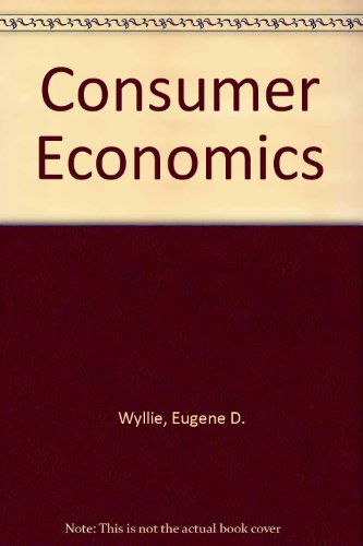 Consumer Economics, Abridged (9780538086011) by [???]