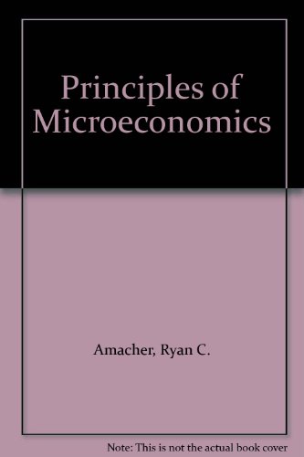 9780538086813: Principles of microeconomics