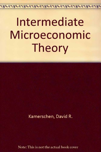 Stock image for Intermediate microeconomic theory for sale by dsmbooks